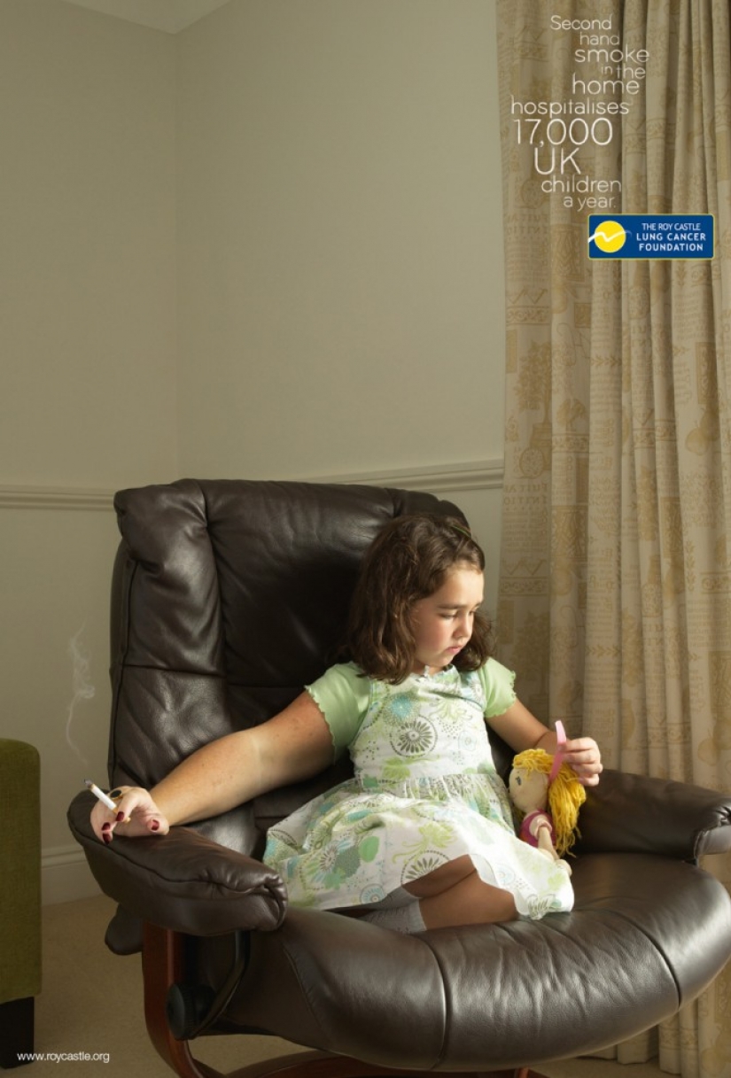 Smoking kills: examples of the most shocking anti-Smoking ads