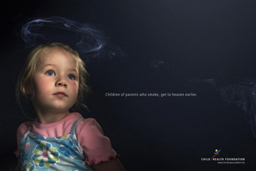 Smoking kills: examples of the most shocking anti-Smoking ads