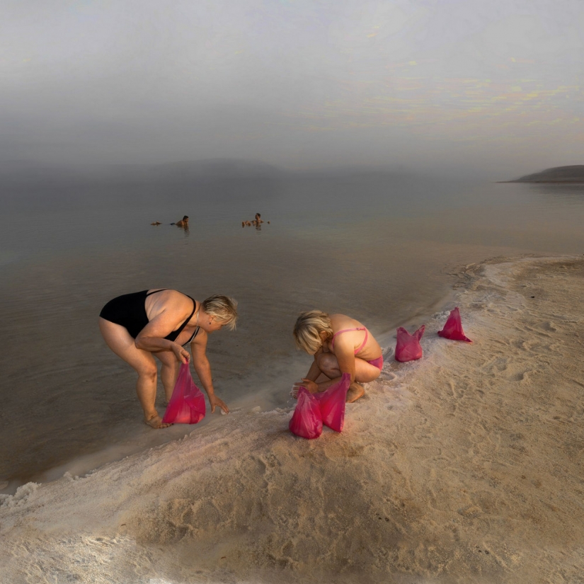 "Sodom" – a photo project from the shores of the Dead sea