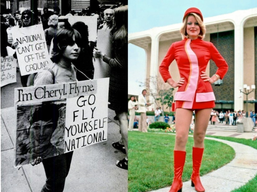 Stewardesses of the 60's had to be sexy and lonely Stewardesses of the 60's had to be sexy and lonely