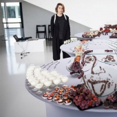 Stunning pictures of food which open only at a certain angle