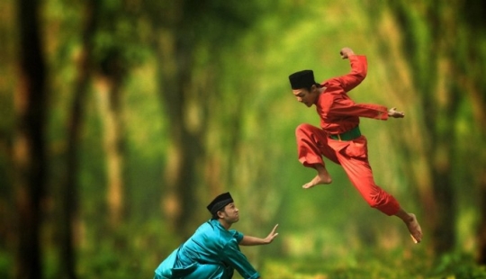 Suburb of Jakarta - here time stands still