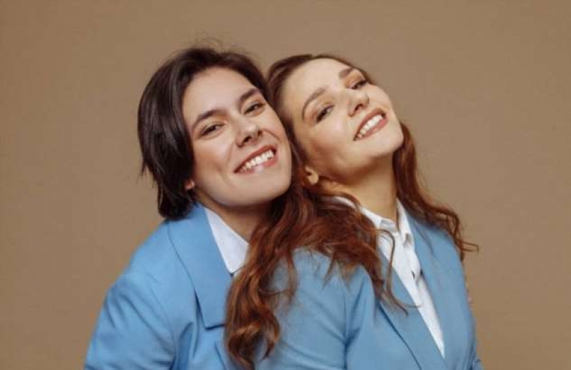 Talentosa y hermosa hermana ruso, el teatro y el cine