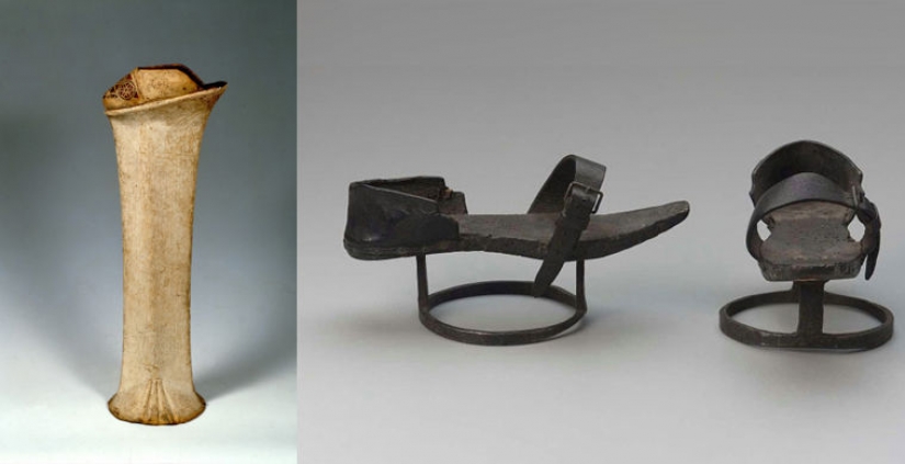 Terribly uncomfortable shoes medieval women