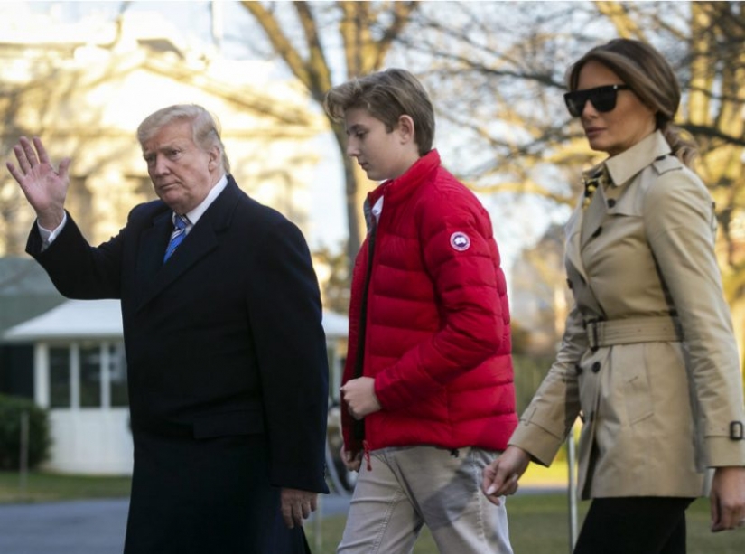 Than the life of Barron trump's different from the children of other presidents