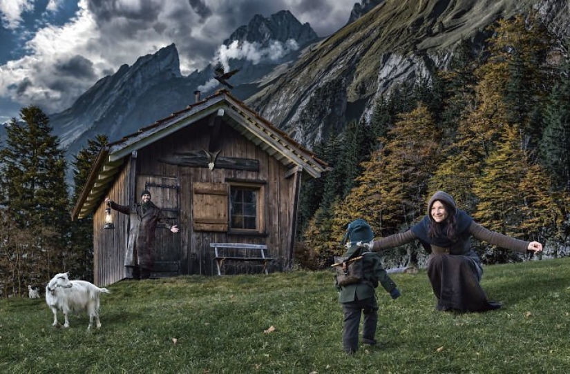 The adventures of baby in the style of pirates of the Caribbean