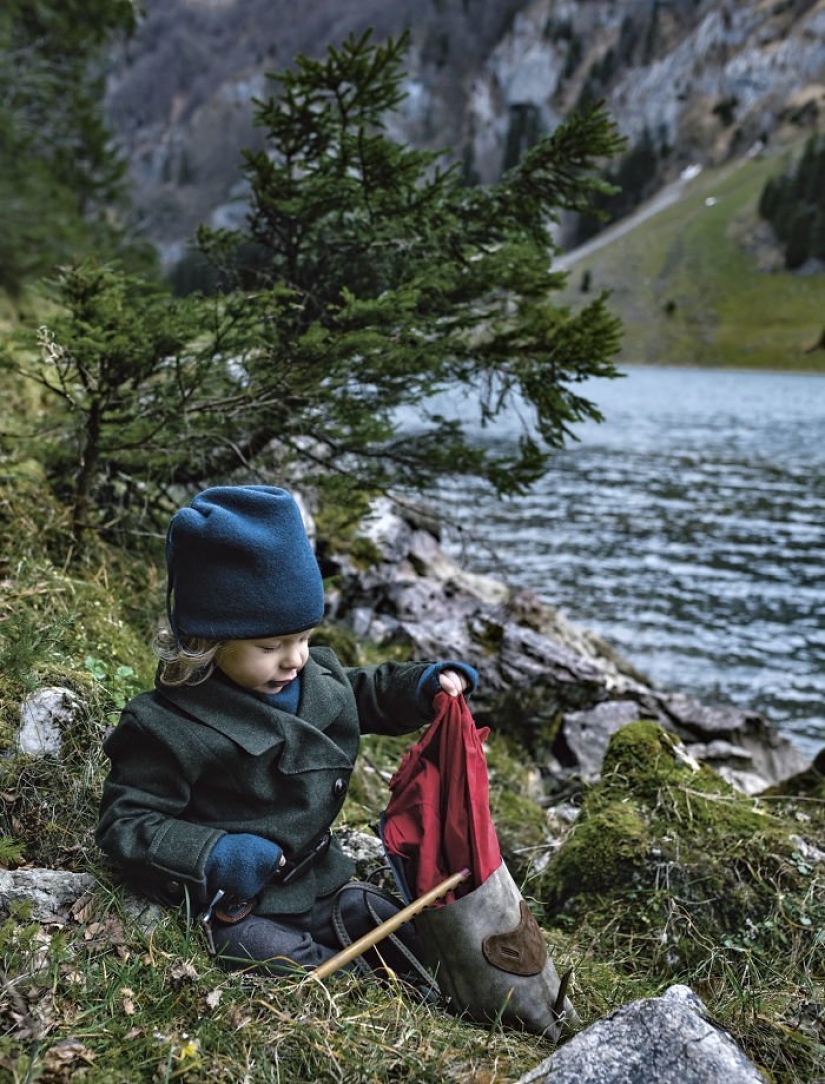 The adventures of baby in the style of pirates of the Caribbean