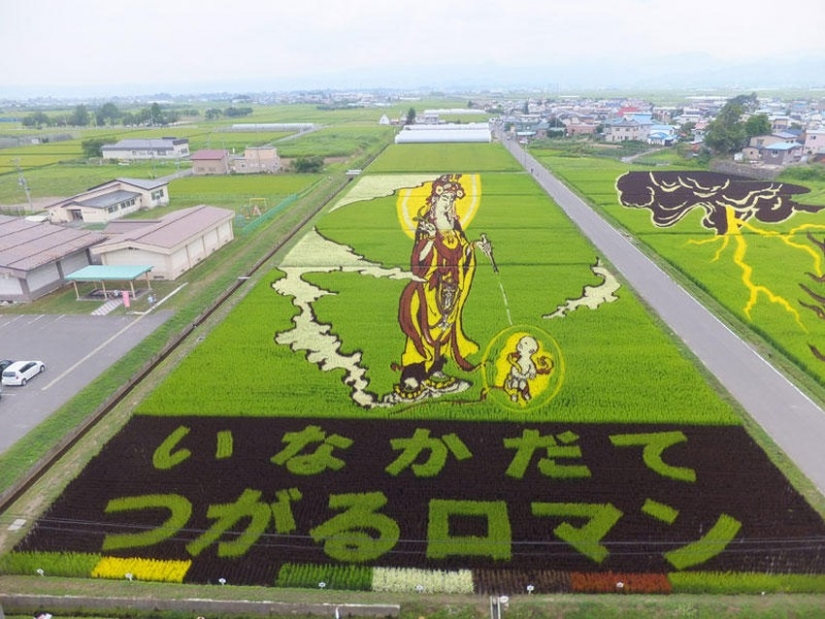 The art of Tambo — incredible pictures in the rice fields of Japan The art of Tambo — incredible pictures in the rice fields of Japan