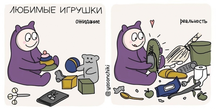 The artist from St. Petersburg publishes comics about life and parenting The artist from St. Petersburg publishes comics about life and parenting