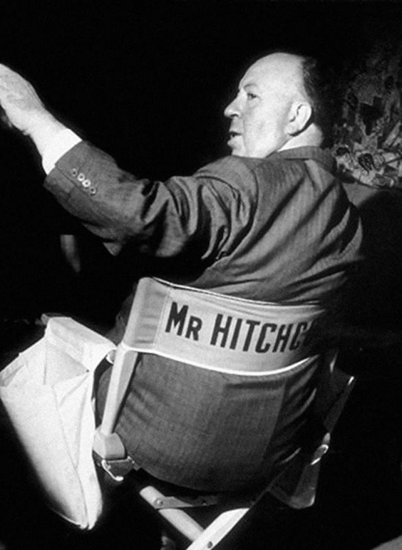 The best footage from movie sets Hitchcock, master of suspense
