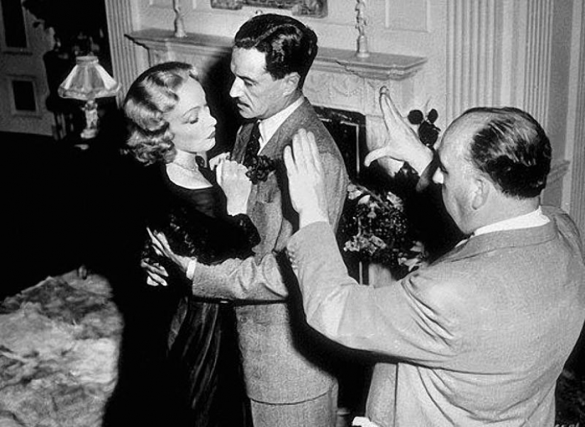 The best footage from movie sets Hitchcock, master of suspense