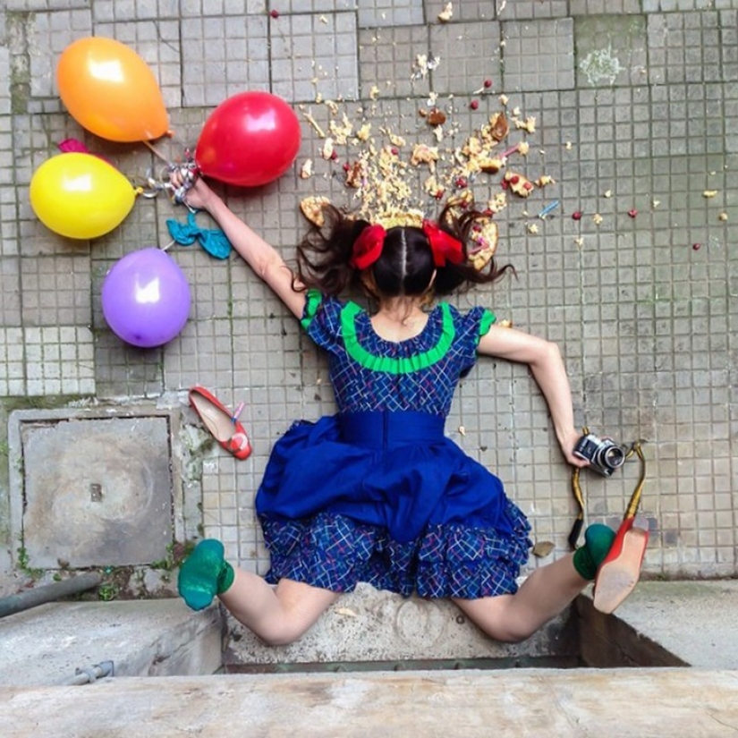 The collapse and fall of the illusions of life: funny pictures about staged accidents The collapse and fall of the illusions of life: funny pictures about staged accidents