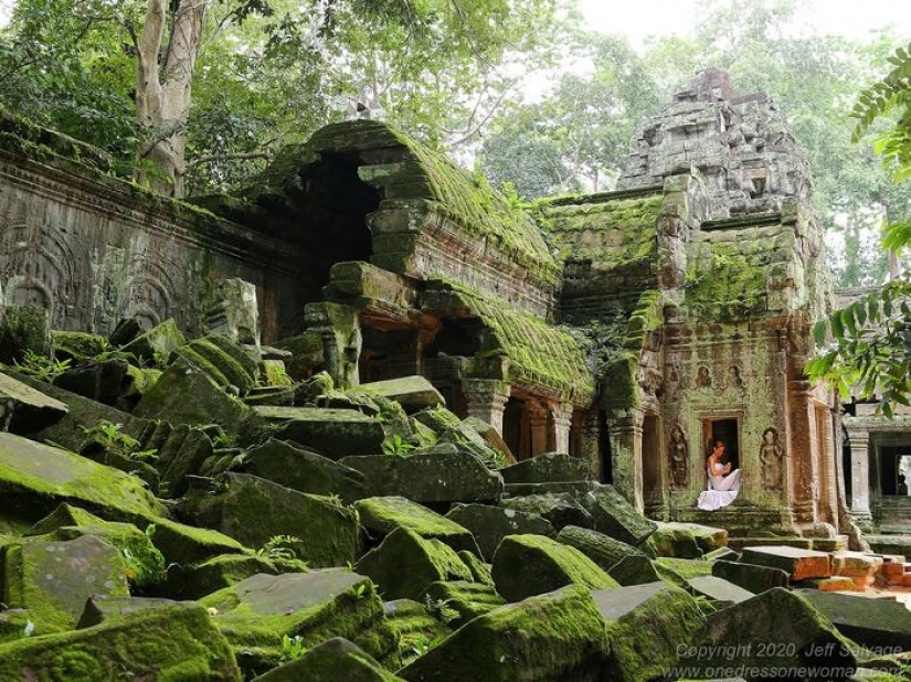 The eternal bride: the man 12 years photographing wife in wedding dress around the world