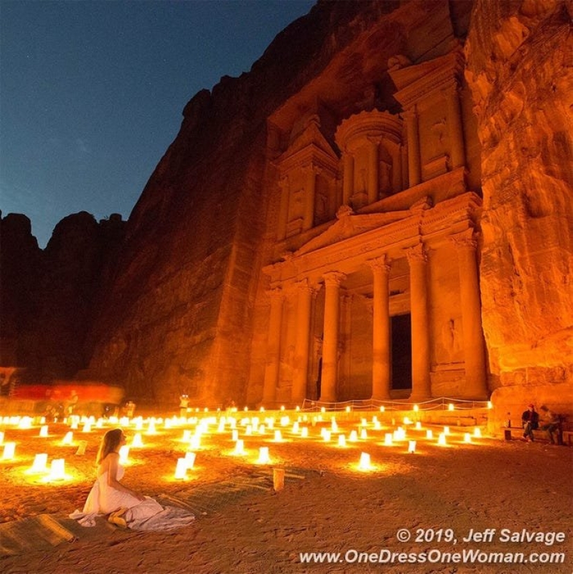 The eternal bride: the man 12 years photographing wife in wedding dress around the world
