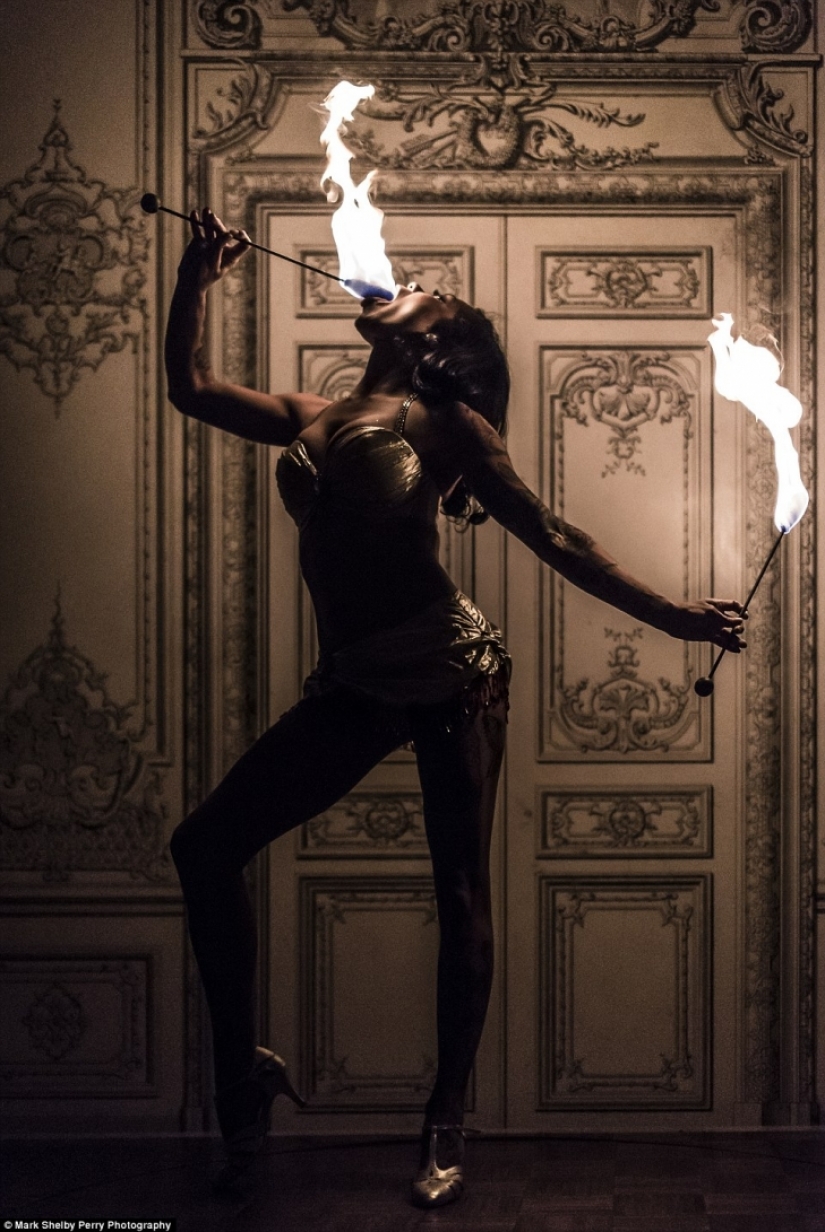 The former Mormon schoolgirl has become the most unusual sword swallower in the world