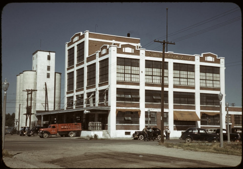 The great depression in the United States in color