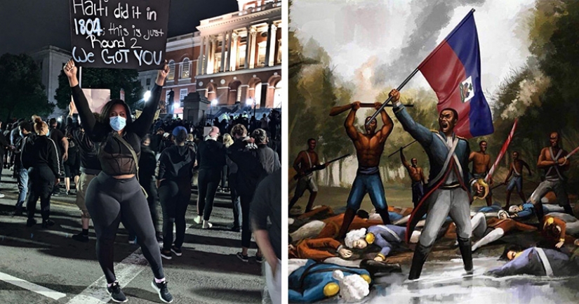 The Haitian massacre of 1804: why is it like to remember the protesters are African-Americans The Haitian massacre of 1804: why is it like to remember the protesters are African-Americans