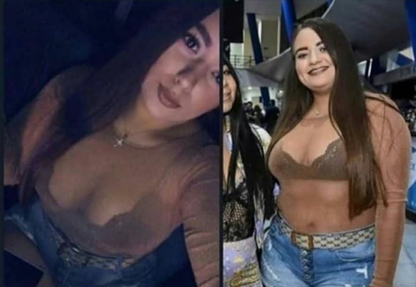 The harsh truth: 20 photos of girls on the Internet and in real life The harsh truth: 20 photos of girls on the Internet and in real life
