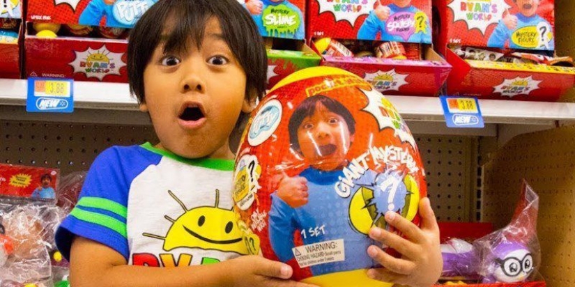 The highest paid blogger 2020 was a 9-year-old child