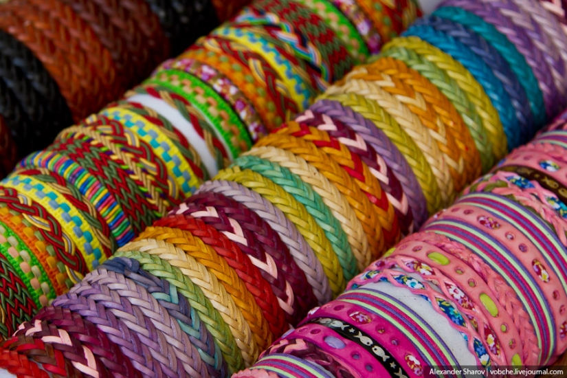 The hippy market in Ibiza The hippy market in Ibiza