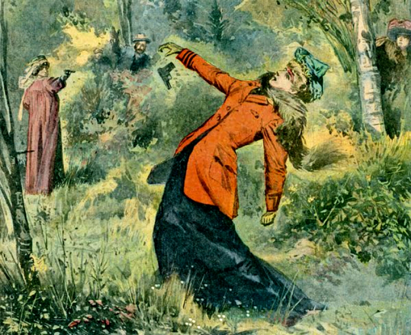 The history of women's duels