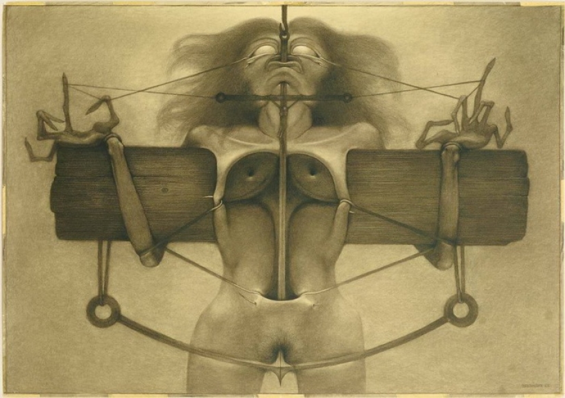 The horrific pictures of the Polish artist, who was killed by a deranged Teens