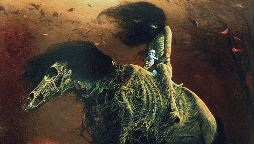 The horrific pictures of the Polish artist, who was killed by a deranged Teens