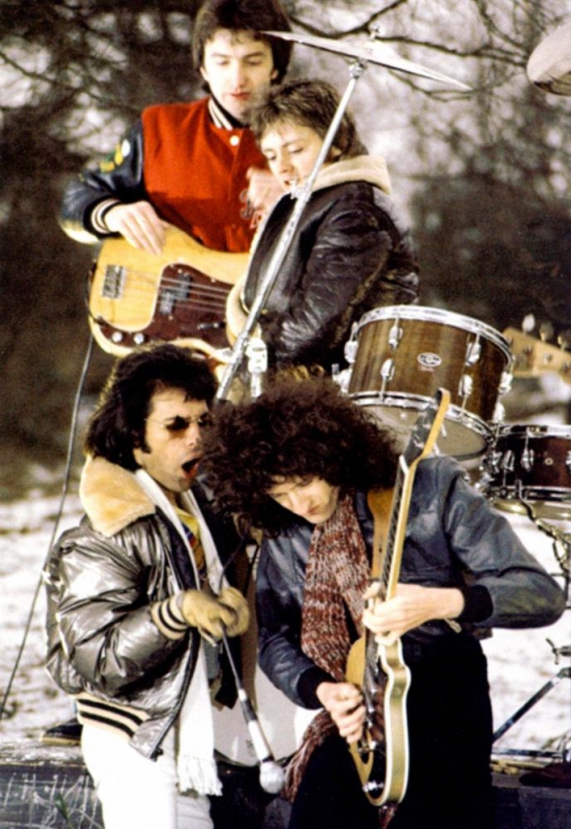 The iconic rock band Queen