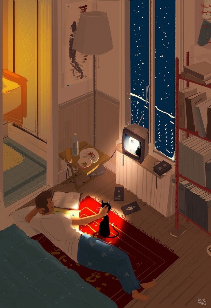 The Illustrator who is able to see beauty in everyday life