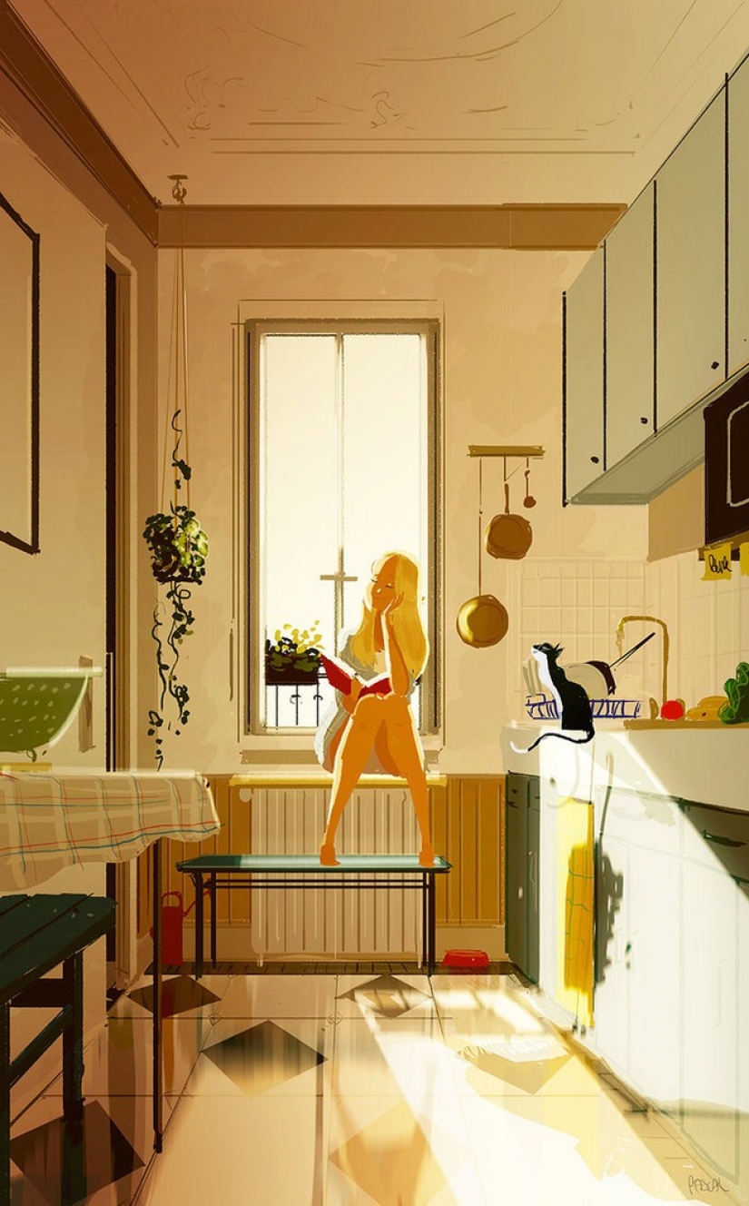 The Illustrator who is able to see beauty in everyday life