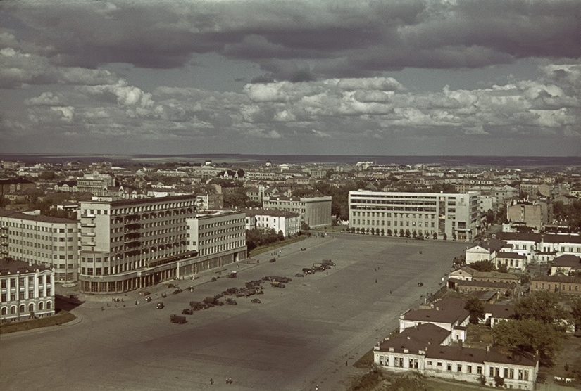 The Kharkov during the German occupation in color
