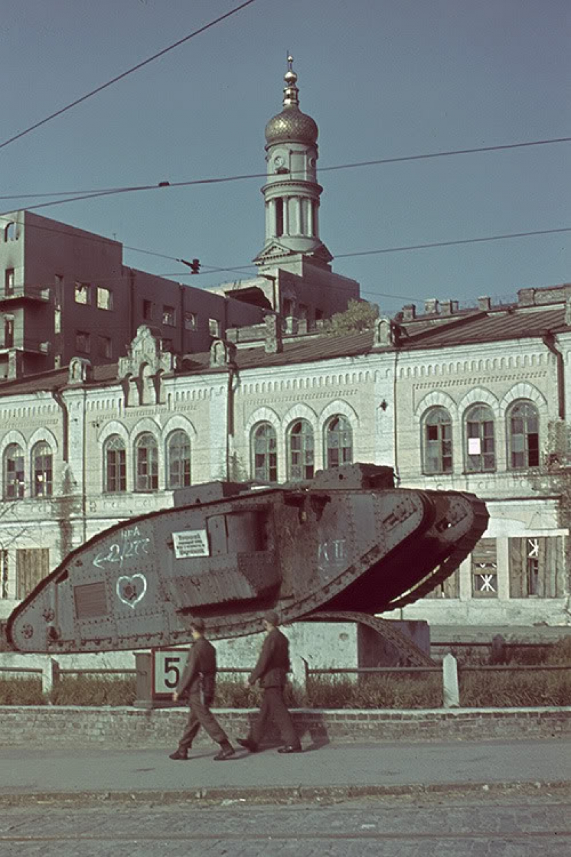 The Kharkov during the German occupation in color