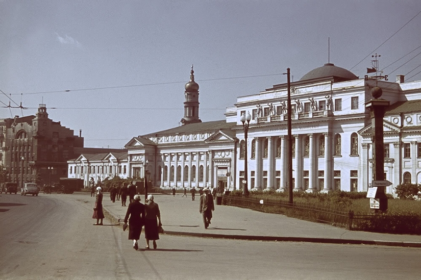 The Kharkov during the German occupation in color