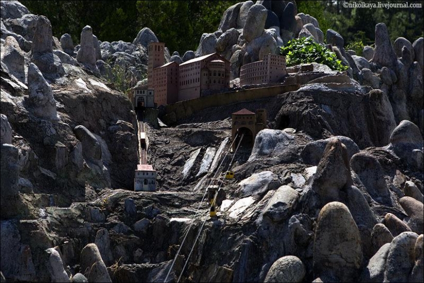 The miniature Park in Barcelona