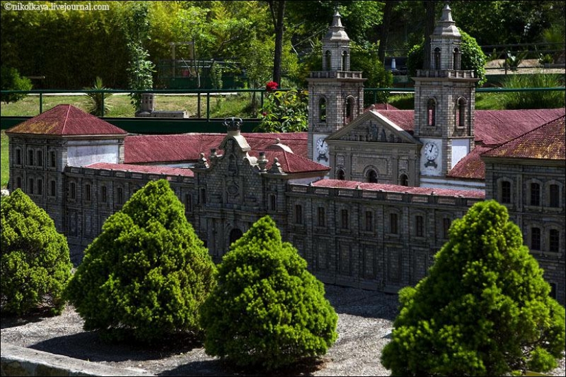 The miniature Park in Barcelona