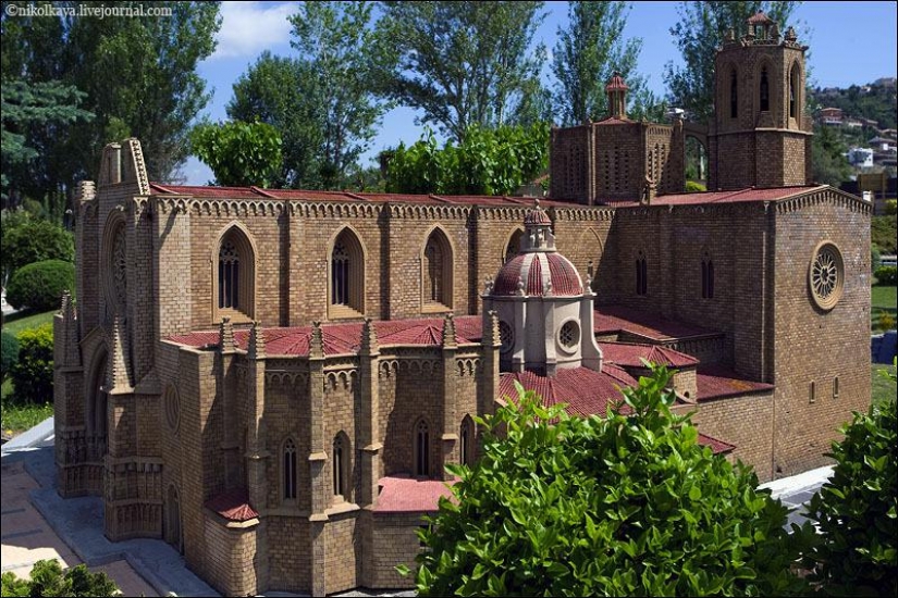 The miniature Park in Barcelona
