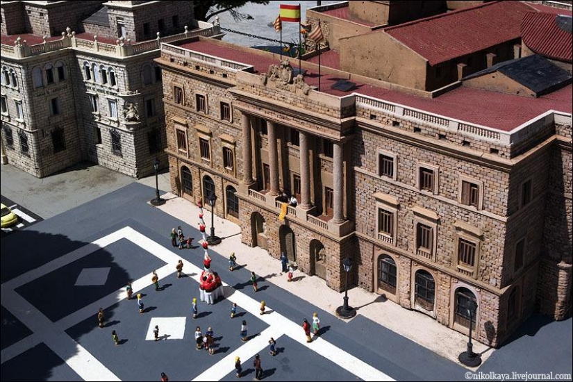 The miniature Park in Barcelona