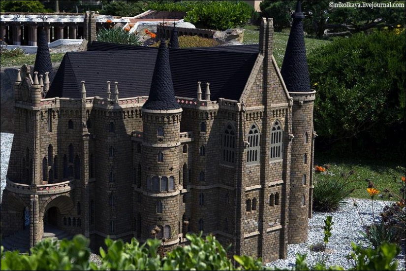 The miniature Park in Barcelona