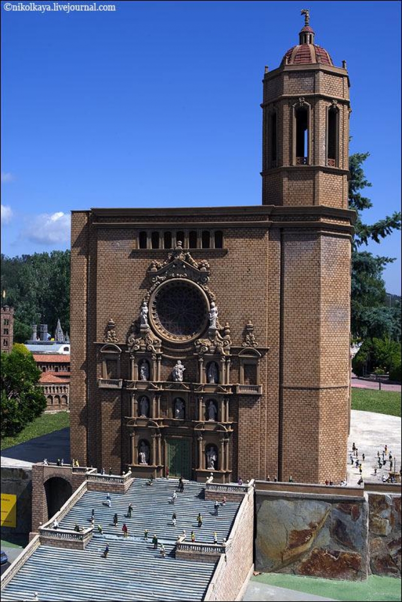 The miniature Park in Barcelona