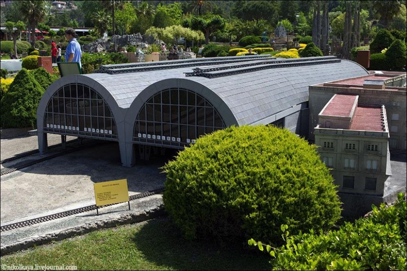The miniature Park in Barcelona