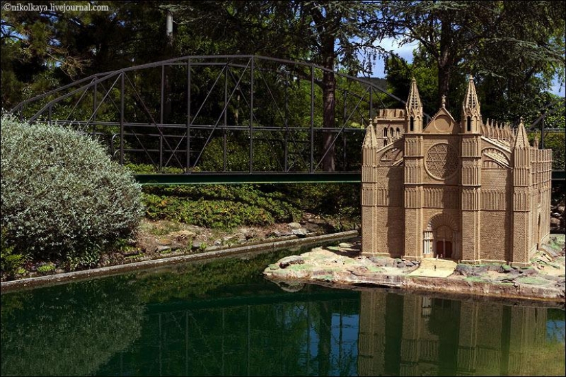 The miniature Park in Barcelona