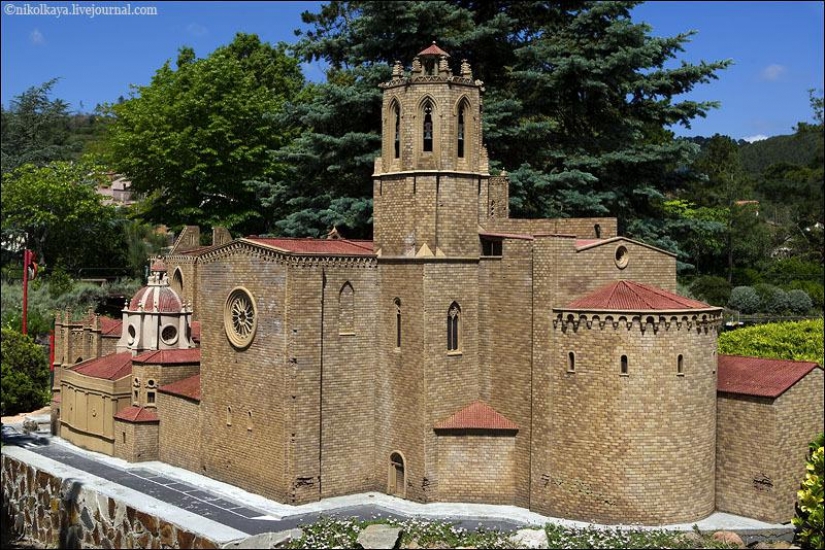 The miniature Park in Barcelona