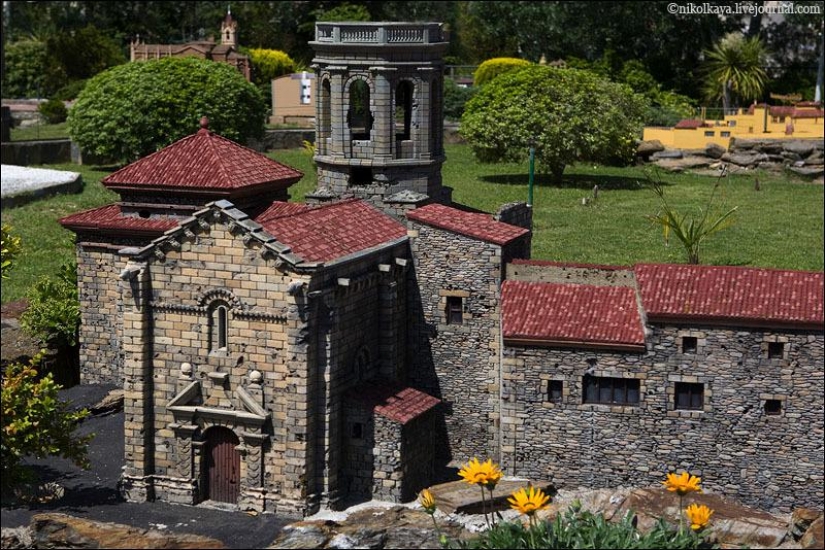 The miniature Park in Barcelona