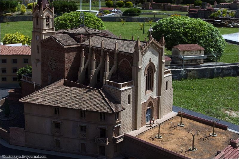 The miniature Park in Barcelona