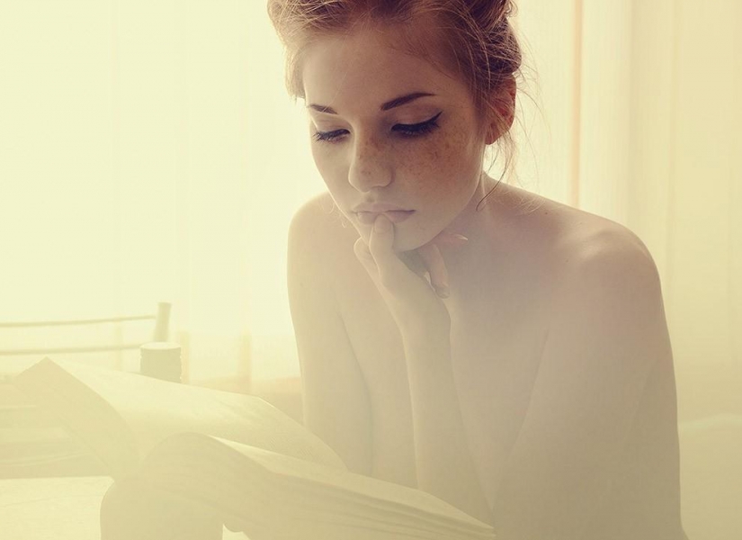 The most beautiful girls with freckles