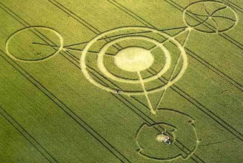 The most famous in the history of the mysterious crop circles