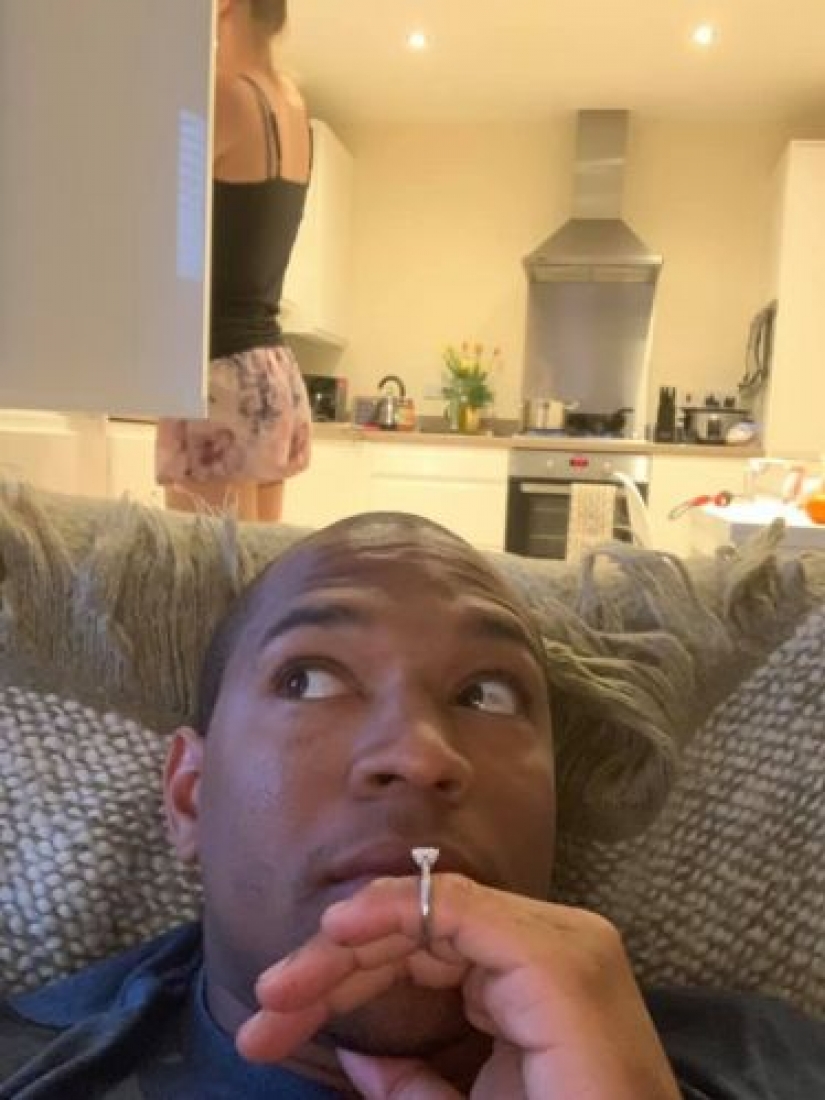 The most unusual and protracted sentence: but she did not answer because did not know anything