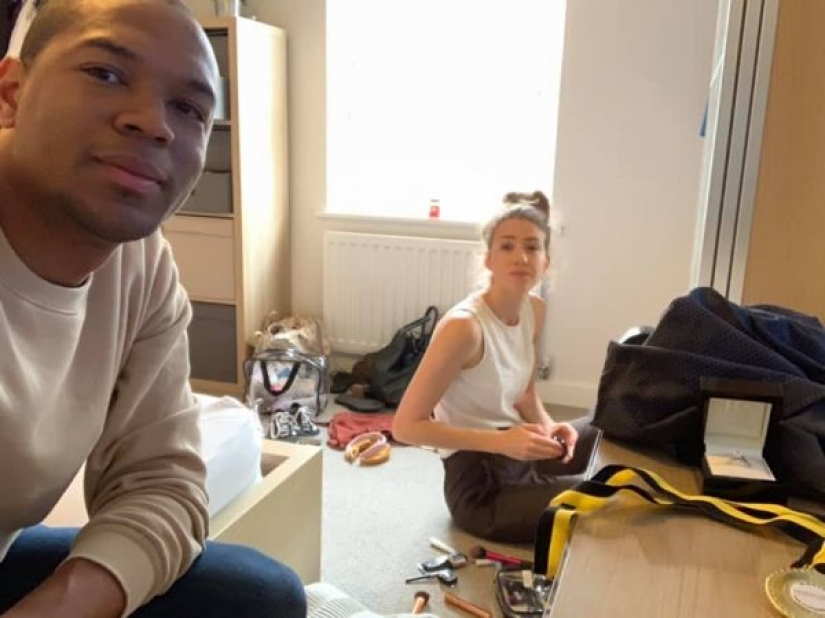 The most unusual and protracted sentence: but she did not answer because did not know anything