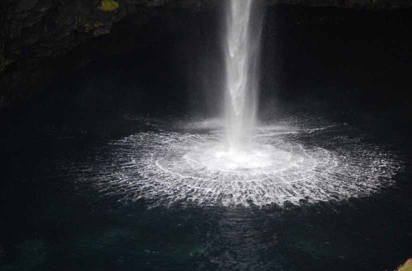 The picturesque village of Gasadalur is the most beautiful place of Faroe Islands The picturesque village of Gasadalur is the most beautiful place of Faroe Islands