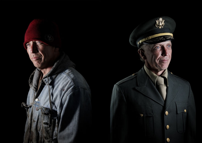 The Prince and the pauper: the photographer removed the homeless in the way of their dreams The Prince and the pauper: the photographer removed the homeless in the way of their dreams